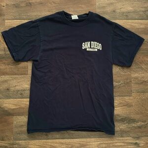 San Diego T Shirt Navy Blue